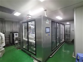 江蘇某制藥公司-江蘇萬創滅菌科技-高溫蒸汽瞬時粉末滅菌設備安裝現場！